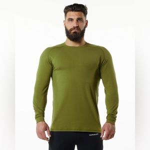 ALPHALETE EVO EPAULETTE LONG SLEEVE TEE
